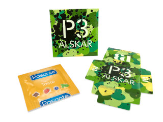 Reklamkondomer Smak- Referensbild